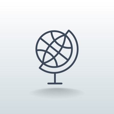 coğrafi küre simgesi