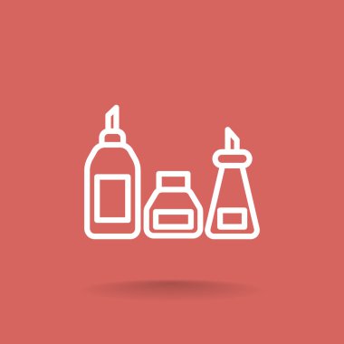 mutfak şişe set simgesi