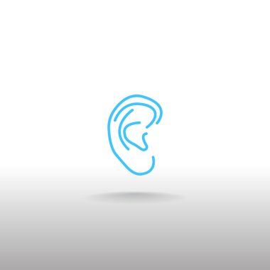 İnsan kulağının simgesi