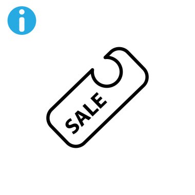 Satılık etiketi simgesi