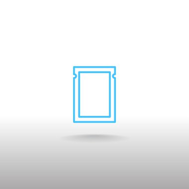 Polietilen yalıtımlı çanta simgesi