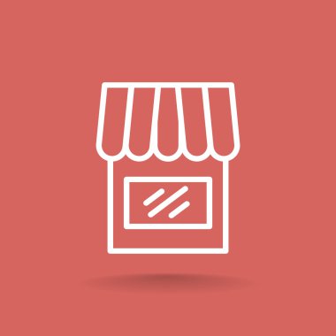 dükkan ya da mağaza simgesi