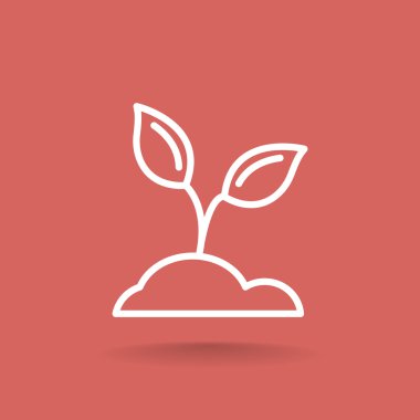 Filiz ile simge yapraklar