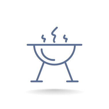 mangal barbekü simgesi