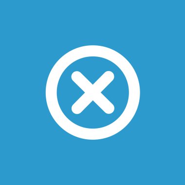 Yanlış işareti satırı simgesi