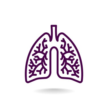 İnsan akciğerleri simgesi