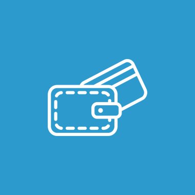 M-cüzdan ile kredi kartı simgesi