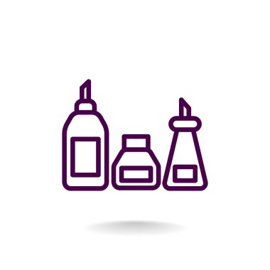 mutfak şişe set simgesi