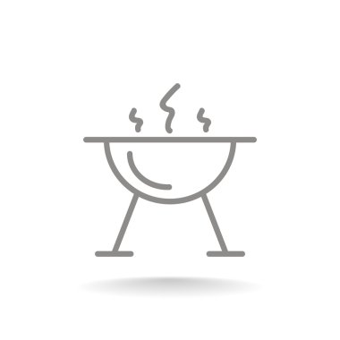 mangal barbekü simgesi