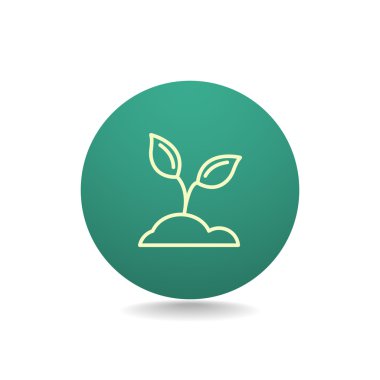 Filiz ile simge yapraklar