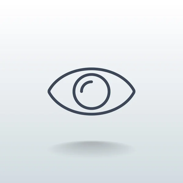 Ikona ludzkiego oka — Wektor stockowy