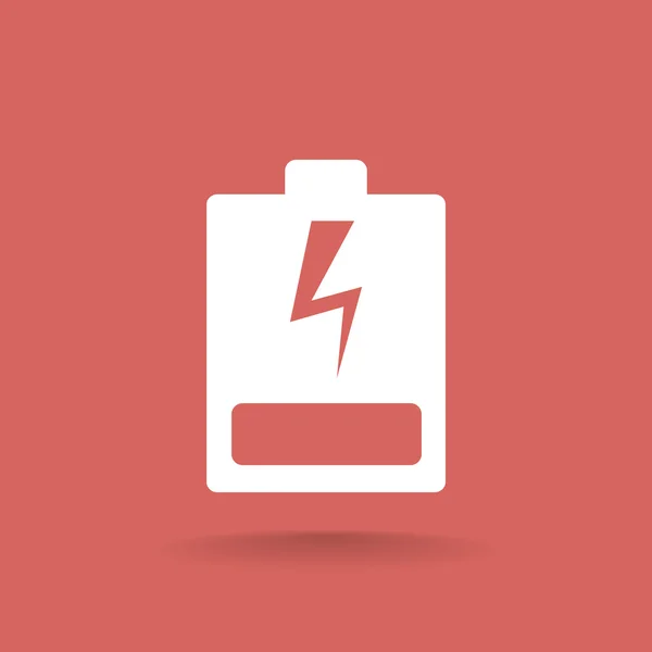 Ikona baterie akumulátor — Stockový vektor