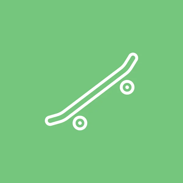 Skate board ikonen — Stock vektor