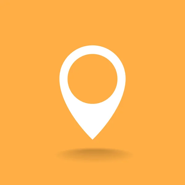 Marcador gps icono — Vector de stock