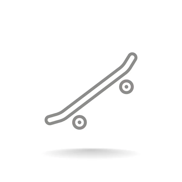 Skate board pictogram — Stockvector