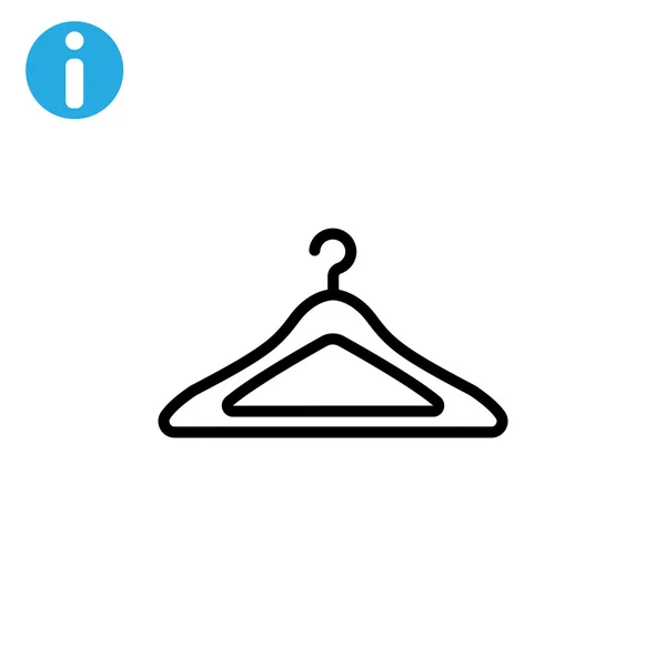 Hanger for clothes icon — Stock Vector