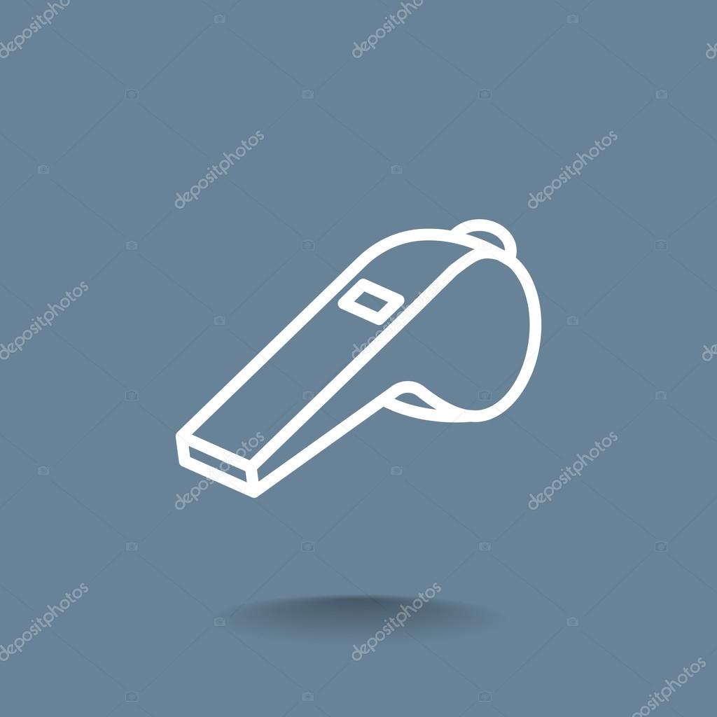 Icono de silbato de árbitro Vector de stock #102046564 de ©Mr.Webicon, image size:1024x1024