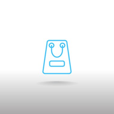 Ambalaj ya da çanta simgesi