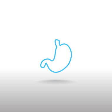 İnsan mide organı simgesi