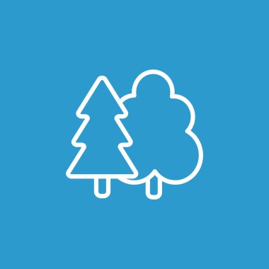 Orman ağaçları simgesi