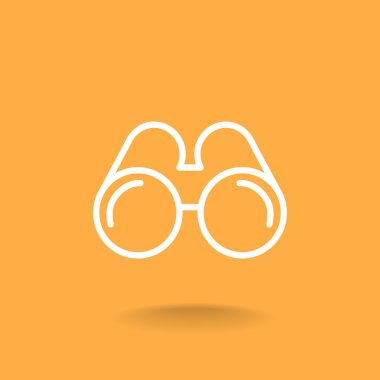 optik dürbün simgesi