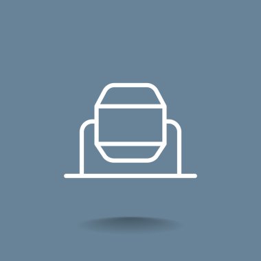 Beton karıştırıcı simgesini