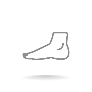 İnsan ayağı simgesi