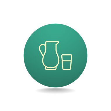 Süt simgesi sürahi