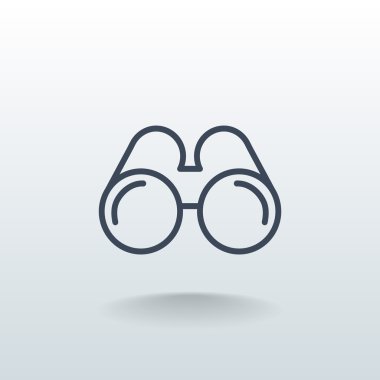 optik dürbün simgesi