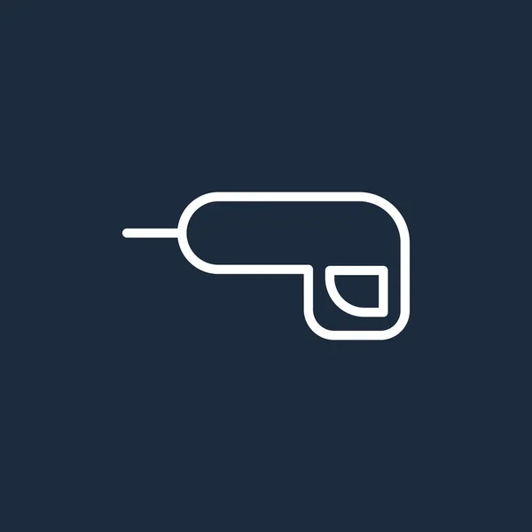 Icono de herramienta de perforación — Vector de stock