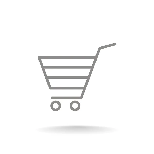 Shopping cart icon — Stock Vector