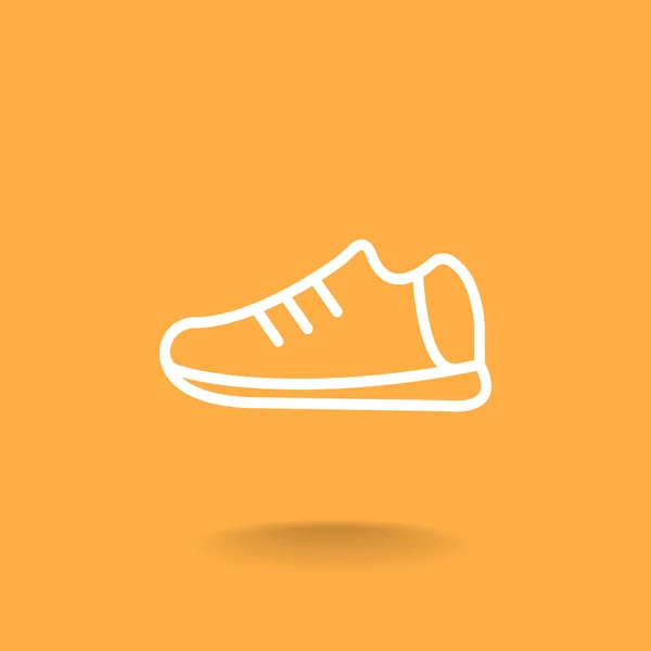 Icono de zapato deportivo — Archivo Imágenes Vectoriales