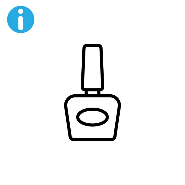 Icono de la botella cosmética — Vector de stock