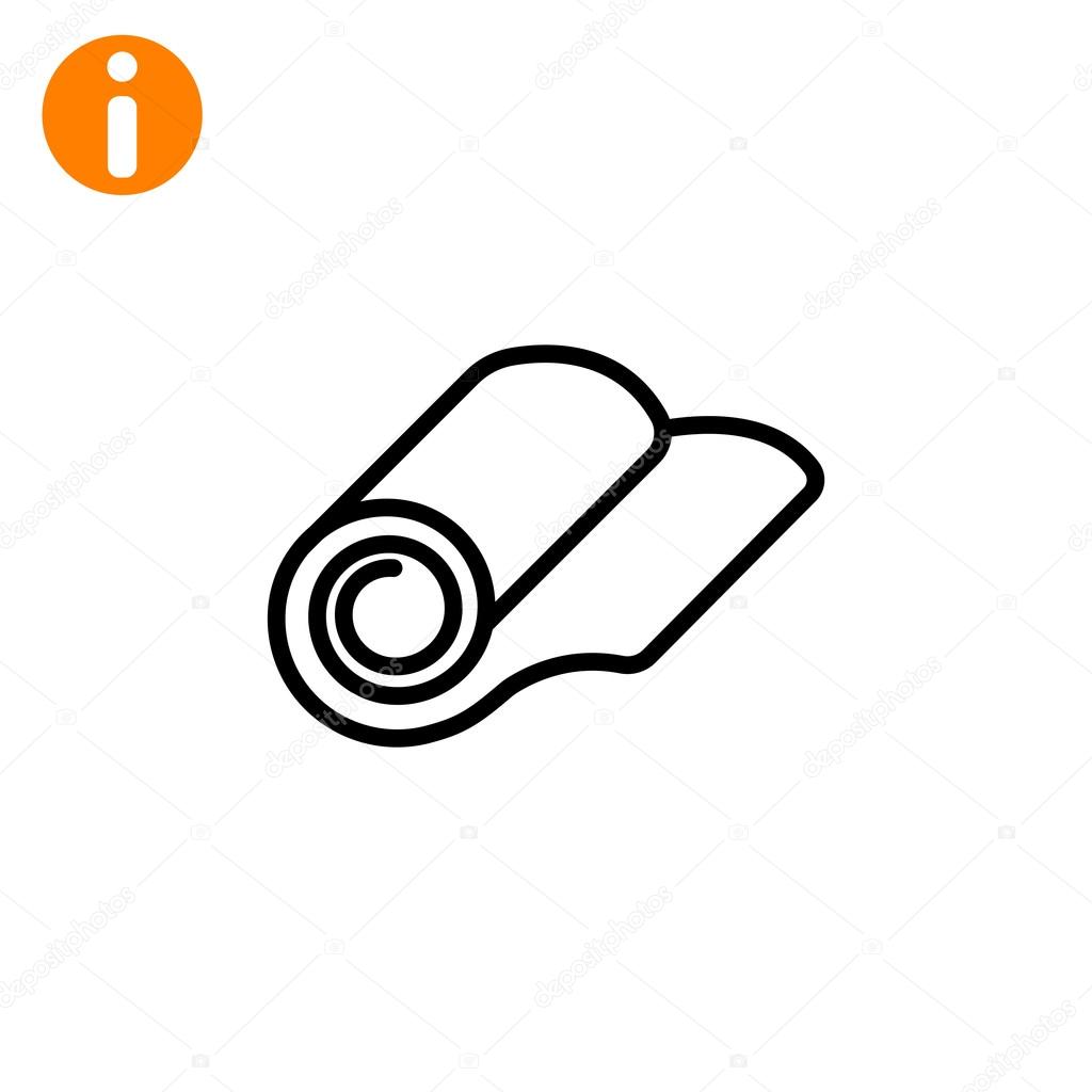 roll of wallpaper icon