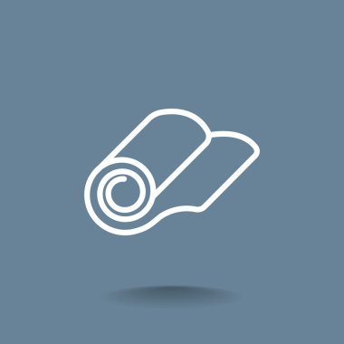 rulo duvar kağıdı simgesinin