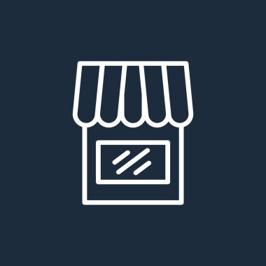 dükkan ya da mağaza simgesi