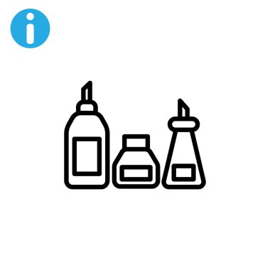 mutfak şişe set simgesi