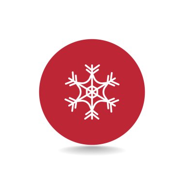 Noel kar tanesi simgesi
