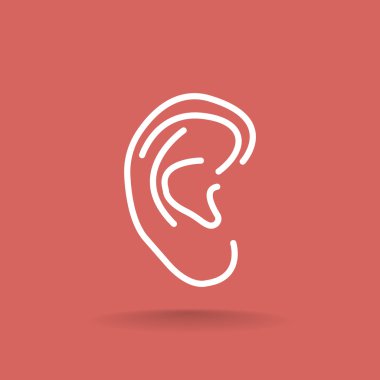 İnsan kulağının simgesi