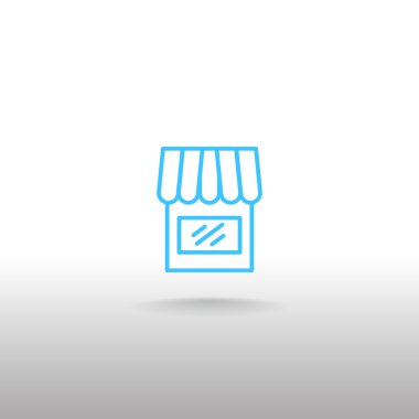 dükkan ya da mağaza simgesi