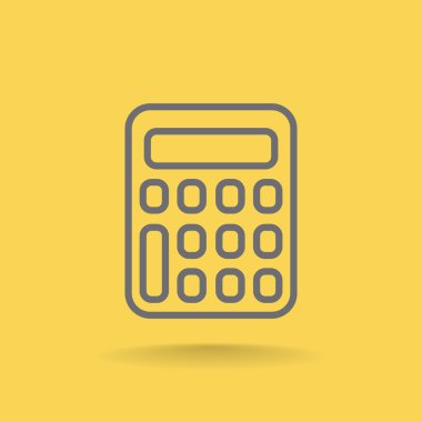 Elektronik hesap makinesi simgesi