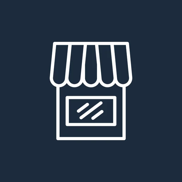 Butik eller store ikon — Stock vektor