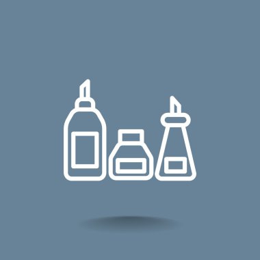 mutfak şişe set simgesi