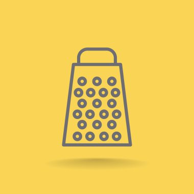 mutfak metal rende simgesi