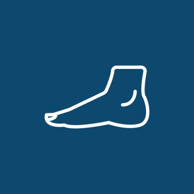 İnsan ayağı simgesi