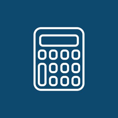 Elektronik hesap makinesi simgesi