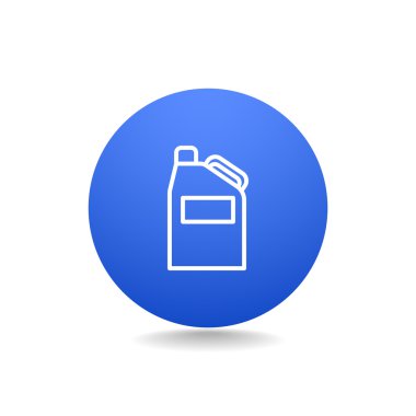 Bidon petrol simgesiyle