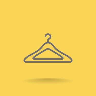 Askı elbise simgesi