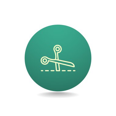 makas simgesini açın.