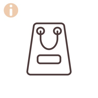 Ambalaj ya da çanta simgesi